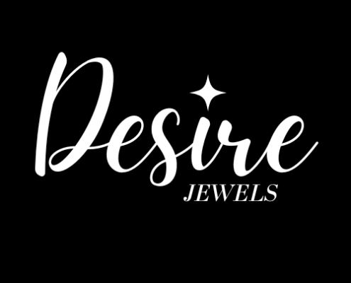 Logo Desire Jewels negativo